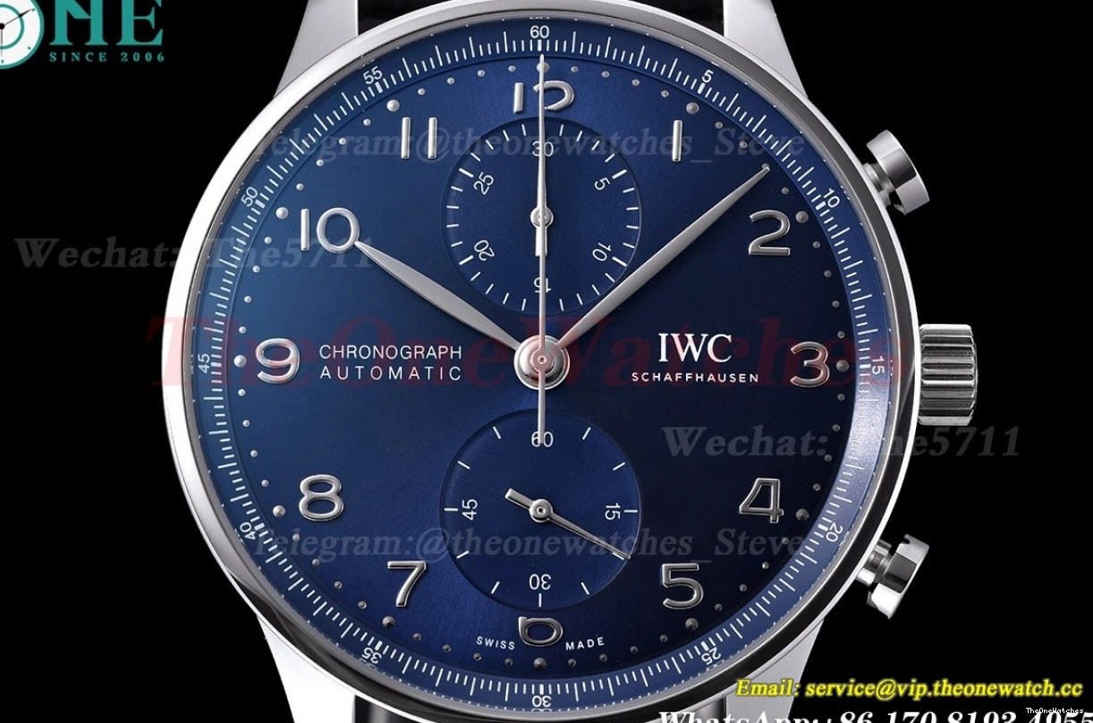 ZF SS A69355 LE Chrono Portugieser 41mm IW371606 Num Blue 0202